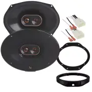 300 Watt Infinity Speakers 6"x9" 3-Way for Rear Deck For 2015-2023 Ford F-150 (for: Ford)