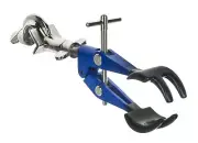 Eisco Labs 4 Prong, Vinyl Coated Clamp on Swivel Bosshead - 4.1" Max Opening
