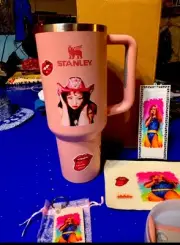 Chapell Roan Stuffed Stanley Quencher 40 Oz New