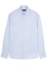 Frescobol carioca Antonio Linen Shirt - Blue - XL XL