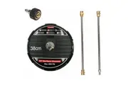 OZNALA 4000PSI 15"Surface Pressure Washer Outdoor Heavy Duty Surface Cleaning Cleaner