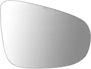 Heated Convex Wing Door Rearview Mirror Glass Right,Compatible With VW Golf 6 MK6 5K 2009-12