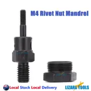 M4 Mandrels Mandrel Replacememnt Spare For Nutsert Tool Rivnut Rivet Nut Gun
