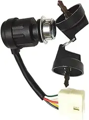 Ignition Key Switches 5wires Ignition Key Electric Switch Diesel Generator 4500 5500 6500 7500 Key Switch Suit KGE6500E JK425-2 Ignition Barrel Key Switch