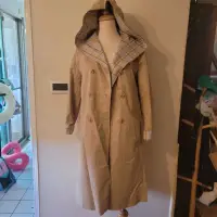 在飛比找蝦皮購物優惠-正韓mink design 淺褐色長袖大衣 風衣（韓國製）