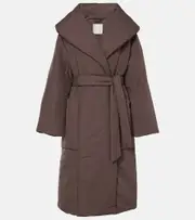 [Varley] Varley Ana cotton-blend puffer coat AU 16 brown