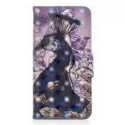 3Ded Drawing Pattern Horizontal Flip Leather Case For Iphone 6 Plus and 6S Plus With Holder and Card Slots and Wallet(Peacock)