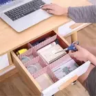 Space-Saving Partition Board Drawer Organizer Drawer Divider Closet Separator