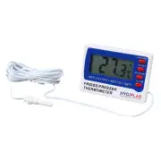 Digital Fridge Freezer Thermometer, White