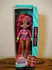 LOL Surprise OMG Swim Coral Waves Doll 9 inch Posable Pink Rooted Hair NEW