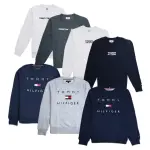 【TOMMY HILFIGER】男生 成人版 毛圈 帽T 帽踢 連帽 長袖大學T(版型偏大多款可選平輸品)