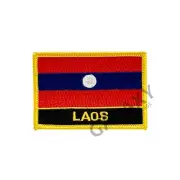 Laos Patch / Laos Flag / Iron On