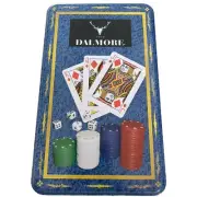 The Dalmore Whisky Promotional Playing Card, Poker Chip & Dice Gift Set NEW