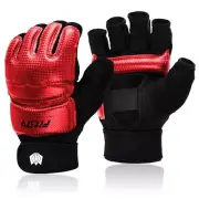 FitsT4 Sports Half Mitts MMA UFC Training Boxing Punch Bag Kickboxing Sparring G