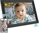 FRAMEO 10.1" Digital Photo Frame,Ips Touch Screen Smart Wifi Digital Picture Fra