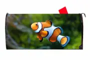 Clownfish Vinyl Magnetic Mailbox Cover Excellent Quality Made in the USA