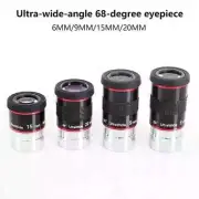 Ultra Wide Angle 68 Degree Eyepiece Planetary High-power Astronomical Telescope