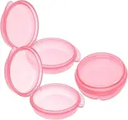 PERSELOSO 3pcs Portable Medicine Organizer Compact Travel Pill Case for Easy Sorting Colored Storage for Vitamins and Medication for Outdoor Adventures and Daily Use