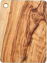 Byron Bay Large Classic Board Wooden Anti-Bacterial Camphor Laurel Chopping Board Kitchen Serving Cutting Wooden Platter Multi-Purpose (410x300x25mm)