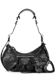 Balenciaga Le Cagole Small Black Leather Shoulder bag One Size