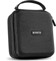Hard Case Fits Nikon 7576 MONARCH 5 8x42 Binocular - Interior 6.3" x 5.4" 2.85" - Hard Shell Case with Zipper for Storage, Travel, Carrying - EVA Protection Holder