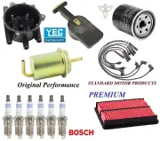 Tune Up Kit Filters Cap Wire Spark Plugs For MAZDA MPV V6 3.0L 1989-1991 (for: Mazda)