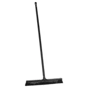 Remco 31999/29629 24 In Sweep Face Push Broom, Soft, Black