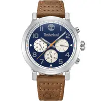 在飛比找PChome24h購物優惠-Timberland 天柏嵐 三眼多功能手錶/46mm TD