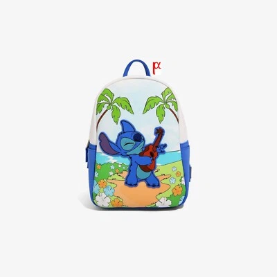 Loungefly Disney Lilo & Stitch Ukulele Beach Mini Backpack Exclusive