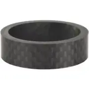 Headset Spacer 1-1/8" Carbon Fiber Spacer 10mm Black