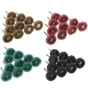 Abrasive Buffing Wheels, 40pcs Buffing Polishing Wheel Set 80/120/160/240 Gri...