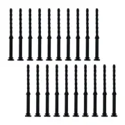 20 PCS Cooling Fan Screws Kit Shock-proof Case Counter-locked Rubber Computer