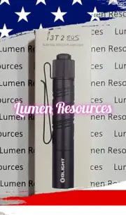 Olight i3T 2 EOS - Black - Tail Switch EDC Flashlight - 200 Lumen - BRAND NEW!
