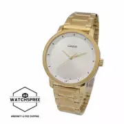 Casio Men's Standard Analog Gold Stainless Steel Band Watch MTPB115G-7E
