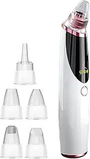 zjhukfmc Pore Remover Vacuum - Electric Face Pimple Vacuum Extractor - Vacuum Rechargeable Pimple Cleaner Deep Cleaning Extraction Tool for All Skin Type Men Women