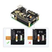 PCIe M.2 Expansion Board for Pi5 Supporting NVMe Protocol 2230-2280