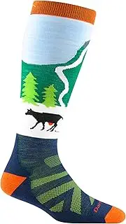 [Darn Tough] Kids Pow Cow OTC Midweight with Cushion Snow Sock (Style 3804) -