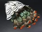 30pcs Natural Lady Amherst Pheasant Feathers Mix DIY Art Craft Fly Fishing Lure