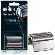 52S Braun Series 5 Electric Shaver Head Replacement，Foil Cutter Replacement Head