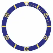 Submariner Bezel Insert For Rolex Old Vintage Model Submariner Blue/TT 16660