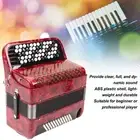 62 Keys Accordion 60 Bass Button Accordion Kids Educational Musical Instrume ECM