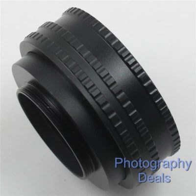 M52 to M42 17-31mm Adjustable Focusing Helicoid Adapter Macro Extension Tube