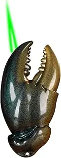 Jer Torch Lighter, Crab Claw Green Flame Torch Windproof Pockets Cool Lighter, Metal Refillable Butane, Outdoor, Indoor, Camping, Candle, Birthday, Gift