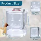 Pickle Jar with Strainer Flip and Stainless Steel Fork 200ml Leakproof Zq