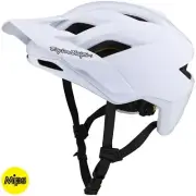 Troy Lee Designs Flowline MIPS Helmet TLD Cycling Bike MTB XC Orbit - White