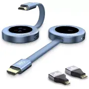 Wireless Hdmi Transmitter and Receiver Wireless HD Extender Plug & Play Portable
