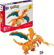 Pokémon Building Toys Set Charizard with 222 Pieces, Articulated and Poseable, 4