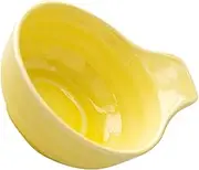 SOLUSTRE Ceramic Dipping Bowl Sauce Storage Dish for Soy Sauce Fruit Appetizers Space Saving Design for BBQ Family Dinners and Housewarming Easy