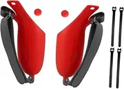 SECFOU Adjustable Hand Grip Strap Silicone Handle Cover Wrist Strap for 2 Gaming Finger Sleeve