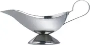 JISADER Sauce Boat Container Vinegar Sauce Cup Dish Salad Dressing Server Saucier for Party, 17.5cmx5.5cm